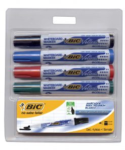 BIC 897001 Regrabadora de/goma de borrar bolígrafos unidades 4 