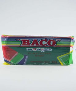 Plastilina Baco Marqueta Verde Obscuro 180 Gms